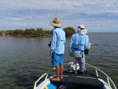 Rohan Smith and Paul Cunningham at the back of Tree 2010.jpg