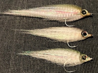 1 x 6/0 GT size &amp; 2 x 2/0 Synthetic Deceivers